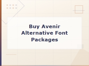 Premium Avenir Style Font Packages for Sale – Buy Avenir Alternative Fonts